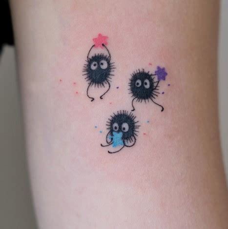 spirited away soot sprites tattoo|25 Amazing Spirited Away Tattoos For Inspiration